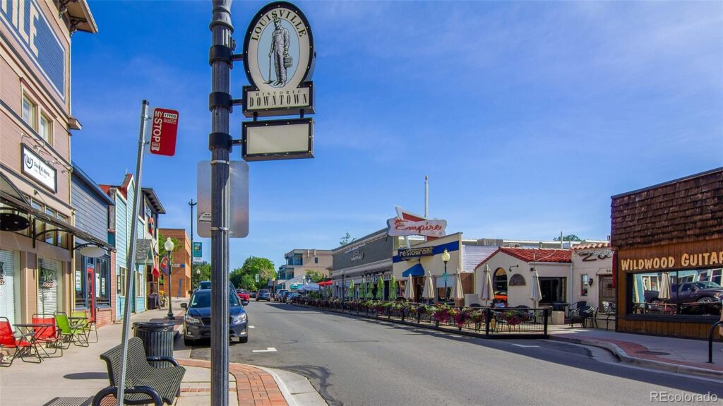 Downtown Louisville Colorado